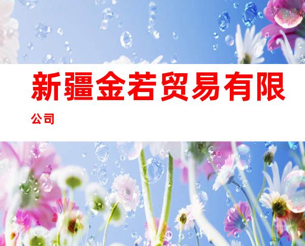 新疆金若贸易有限公司